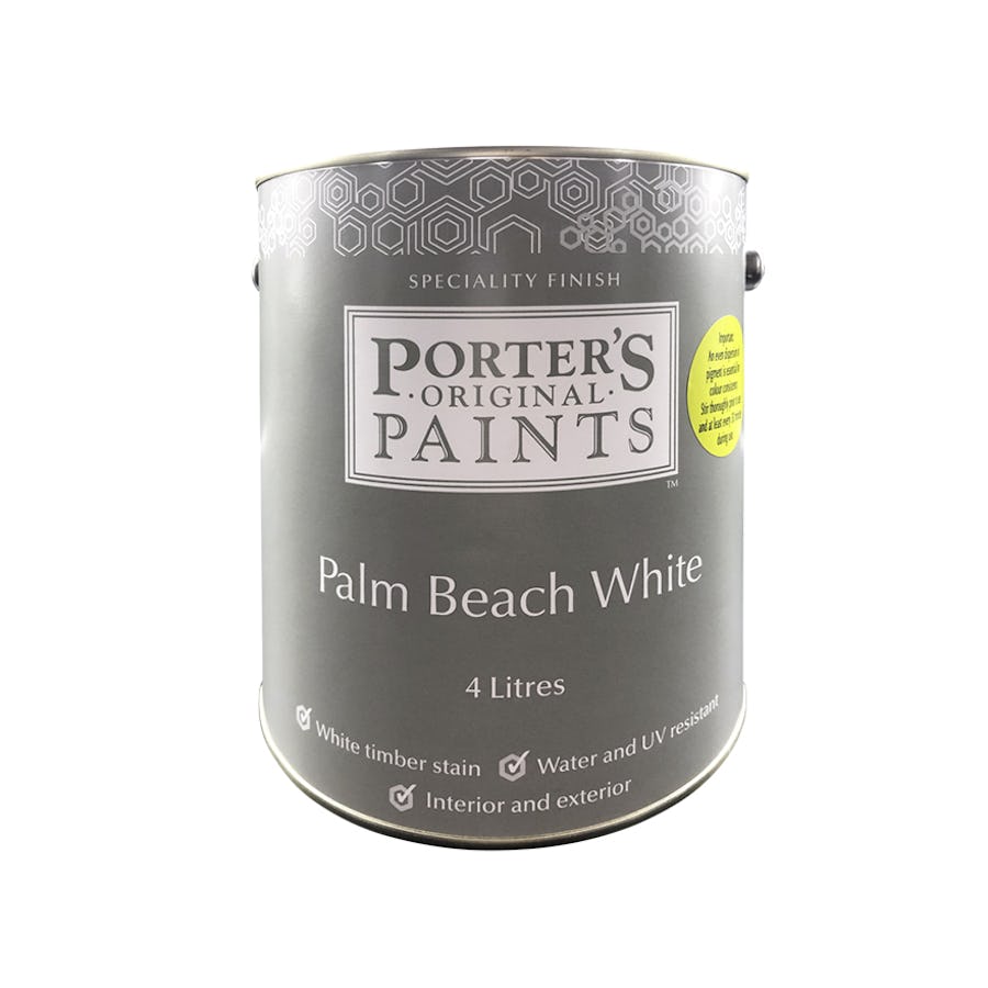 Porter's Paints Palm Beach White 4L